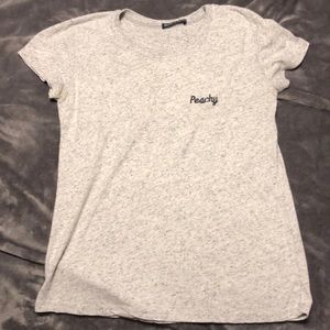 Brandy Melville Peachy Tee